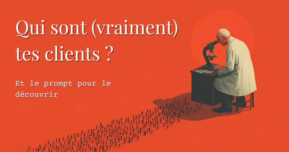 Couverture de l’édition « Qui sont (vraiment) tes clients ? »